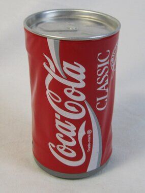 Vintage Coca Cola Sound Activated Dancing / Spinning Can Works-No Sunglasses